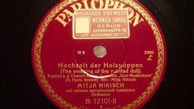 Mitja Nikisch   Hochzeit Der Holzpuppen