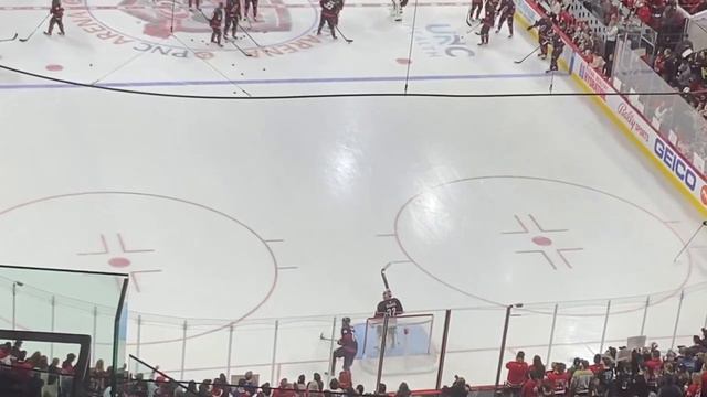 Antti Raanta & Pyotr Kochetkov Warm Ups