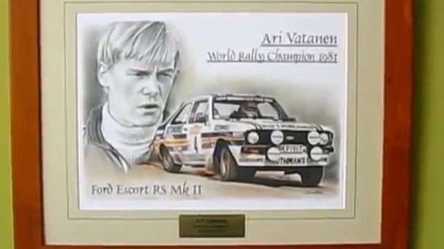023 Ari Vatanen Rothmans Escort 1981 Tribute Art.avi