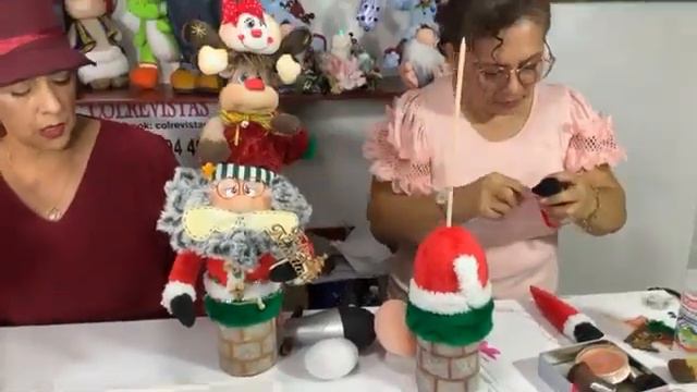 Clase Invitada En Casa Bella Tv Realizando El Proyecto Totem