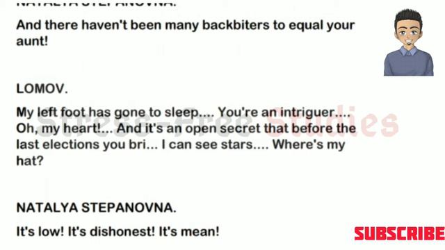 The Proposal By Anton Chekhov Line By Line Description In Bengali Part 3 || Stress-Free Studies