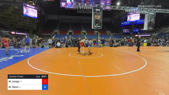 106 Lbs Quarterfinal - Michael Longo, Connecticut Vs Marco Tocci, Pennsylvania 1895