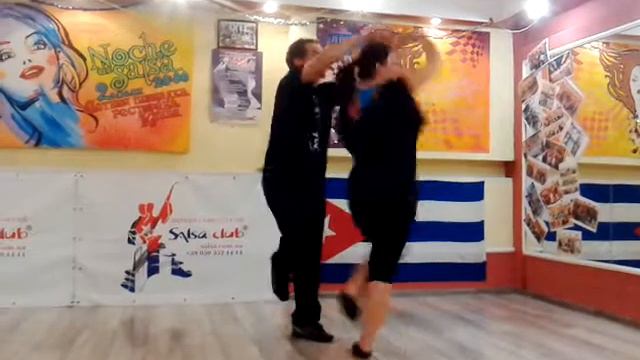 Reynaldo Powell & Yuliya In Salsa Club Kiev - Casino