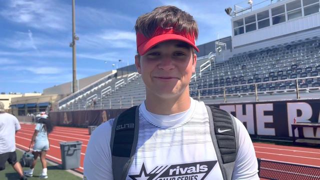 Alberto Mendoza, 2024 QB, Talks With Marcus Benjamin After Rivals Camp Miami