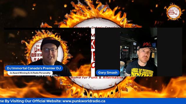 Gary Foster Of MEST Interview On 99.9 Punk World Radio FM