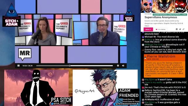Sam Seder Will Reach For Any EXCUSE To Label People Racist!