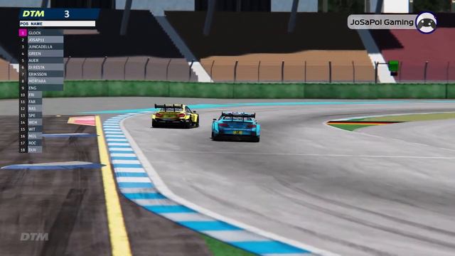 [AC] Paffett Vs Glock - DTM Race 2 At Hockenheim