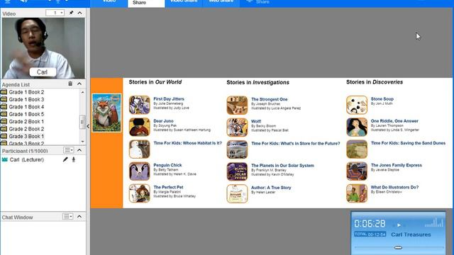 Teacher Carl's Lecture About The Treasures Curriculum