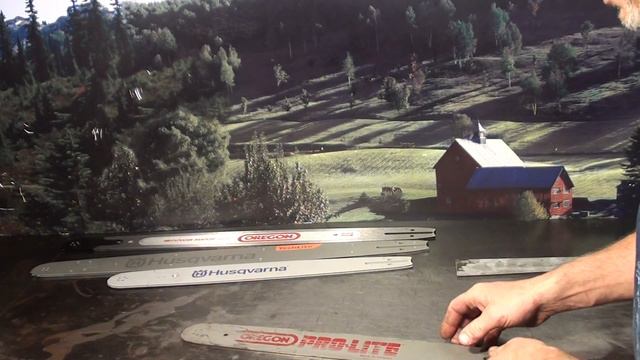 The Chainsaw Guy Shop Talk Professional Chainsaw Bars Stihl Husqvarna Oregon