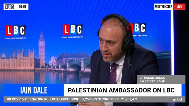 Palestinian Ambassador Husam Zomlot Takes Your Calls | Watch LIVE