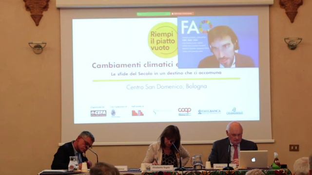 Cambiamenti Climatici E Crisi Alimentare - Maurizio Martina (Secondo Intervento)