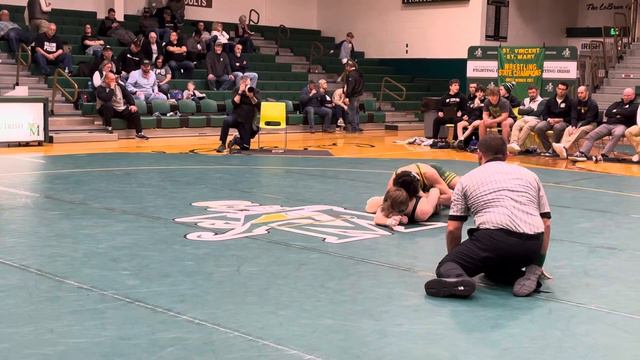 144 Lbs Ryan Bennett, STED Vs Braden Dunlap, STVSM