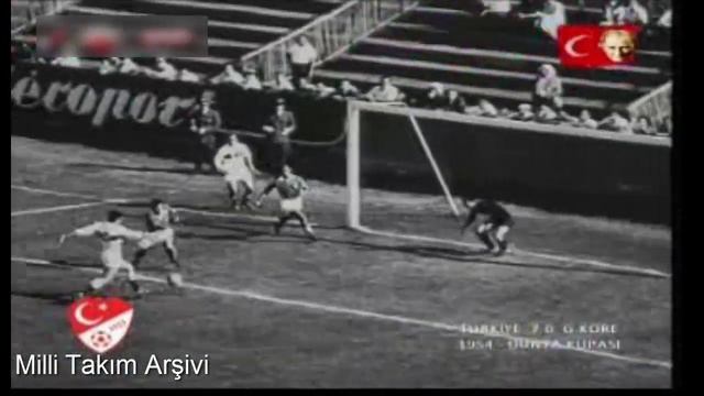 1954 Türkiye Güney Kore 7-0 EN FARLI GALİBİYET Dünya Kupası Maçı