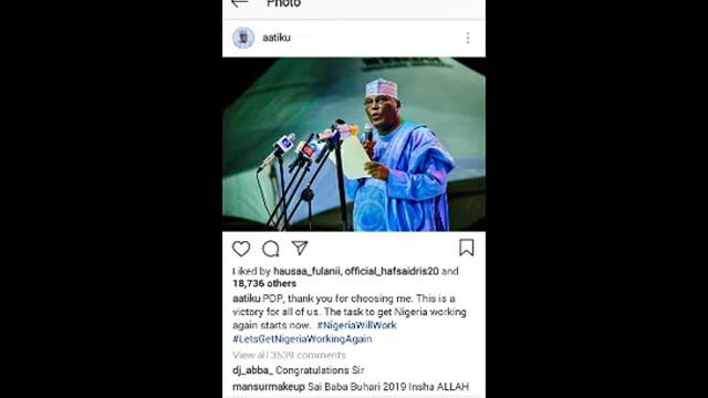 Sabuwar Wakar Atiku Abubakar Atiku Zabin Mu 2019