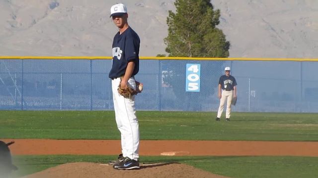 Mike Wagner Gets 1 Of 7 K's March 22nd 2010