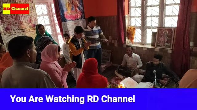 On The Occasion Of Shri Hanuman Jayanti, A Program Was Also Organized In Bagchi Temple Of Poonch In