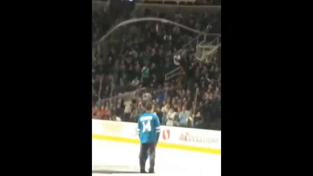 San Jose Sharks Honor - Jonathan Cheechoo - March 24, 2018