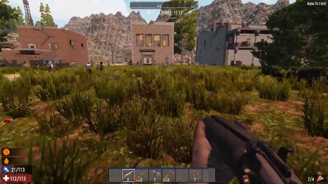 7 Days To Die E13 Les Zombies Vienne De Partout, Je N'ai Plus De Munitions, La Horde Me Suis