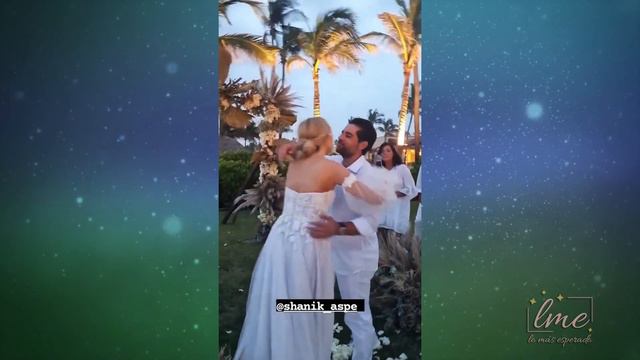 En Intima Ceremonia Shanik Aspe Y Mauricio Odiardi Renuevan Sus Votos Y Sherlyn Estuvo Presente