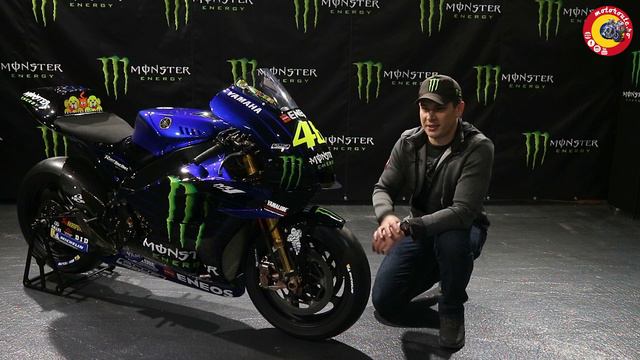 Motocicleta lui Valentino Rossi , Yamaha YZR-M1, la SMAEB 2019