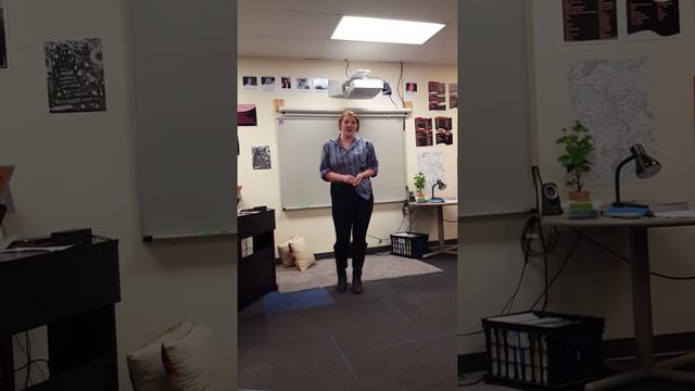 Samantha Hill, 2020 Solo & Ensemble District Competition “The Call” By George Herbert, 2/29/2020