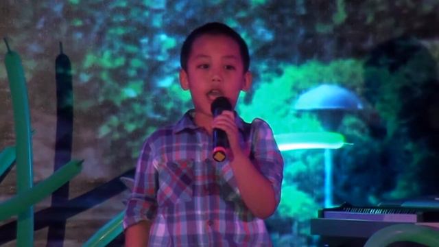 Obie Singing Shine During His Voice Lesson Recital On Dec. 23, 2012