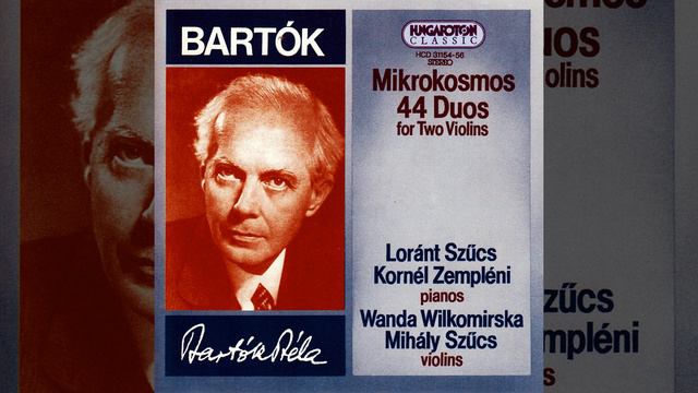 44 Duos For Two Violins Sz. 98 Volume IV: 37. Prelude And Canon - 38. Rumanian Whirling Dance -...