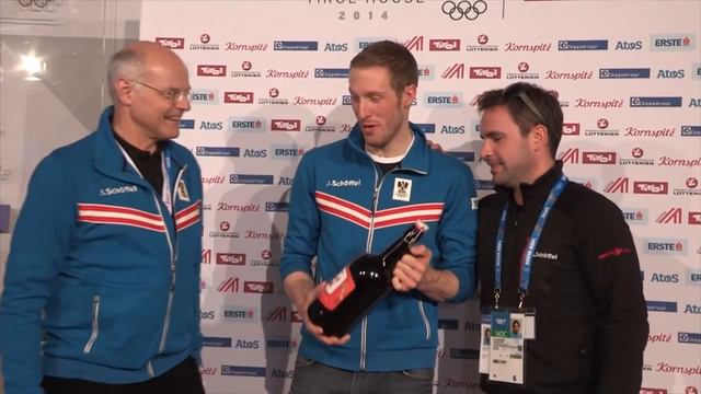 Dominik Landertinger Im Austria Tirol House