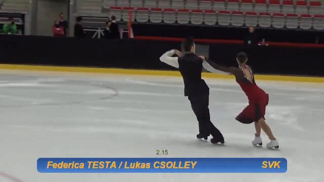 Federica TESTA / Lukas CSOLLEY SD Four National Championships 2016