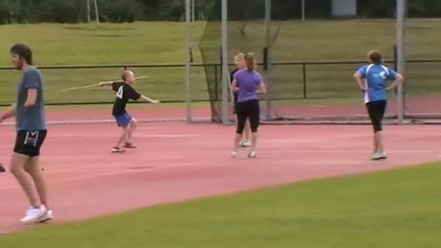 Mitch - First Javelin Training Session ~16m Pb