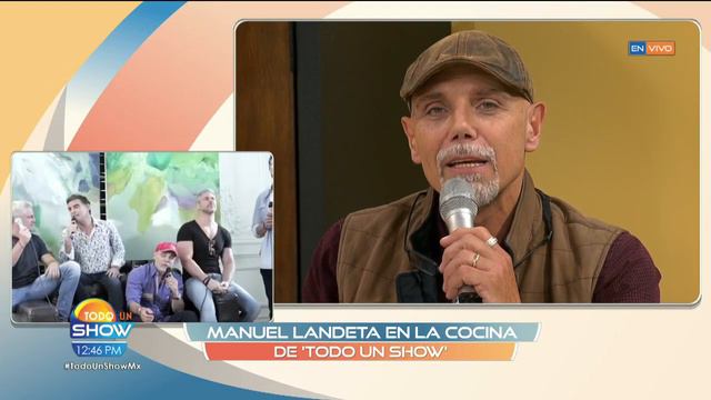 Manuel Landeta Participa En Un Gran Proyecto Titulado 'Caballeros Cantan'.