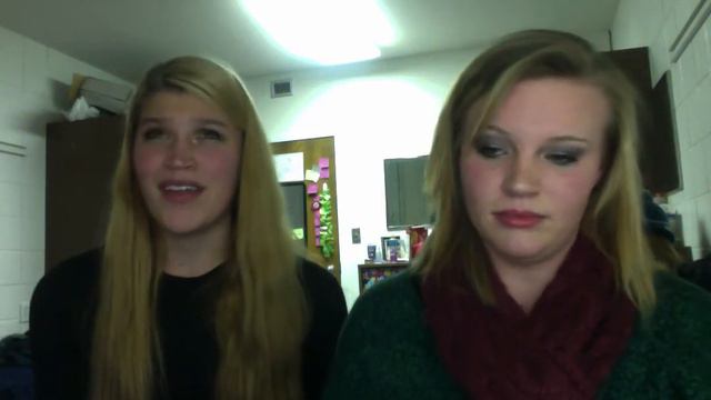 Brittany And Heather Singing Hallelujah