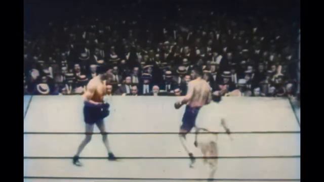Jess Willard Vs Luis Angel Firpo HD In Color