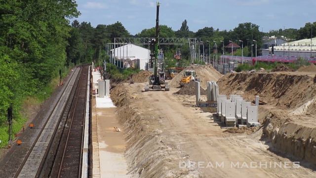 Largest Metro Expansion Germany [2] Excavator LIEBHERR 924 Crawler Crane DREAM MACHINES