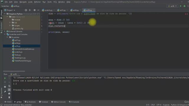Resolução Lista 01 Exercicio