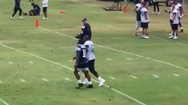 Student Of The Game! Micah Parsons Against Tyron Smith..