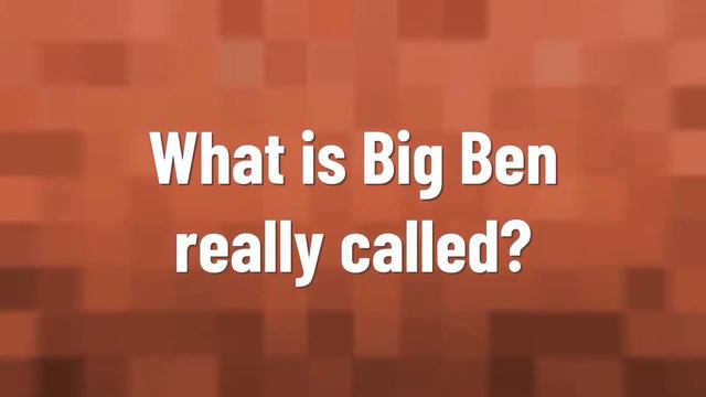 Is The Big Ben Clock Named After Benjamin Banneker?