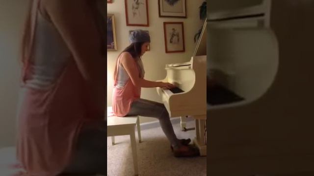 Cassie Playing Prelude In C# Minor