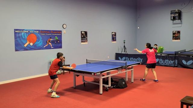 Enrique Y. Rios Vs Linda Shu - Practice Match