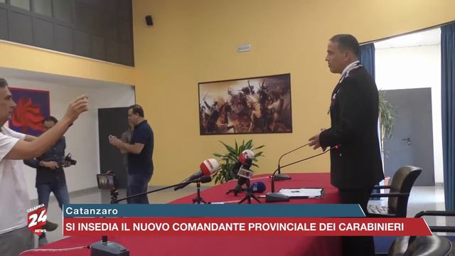 Catanzaro: Si Insedia Il Nuovo Comandante Provinciale Dei Carabinieri Mazzullo