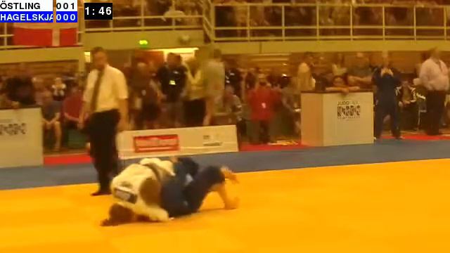 Judo Nordic Championships 2014: G18-57: ÖSTLING - HAGELSKJÆR