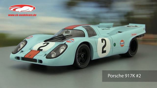 Ck-modelcars-video: Porsche 917K #2 Winner Daytona 1970 Rodríguez, Kinnunen, Redman CMR