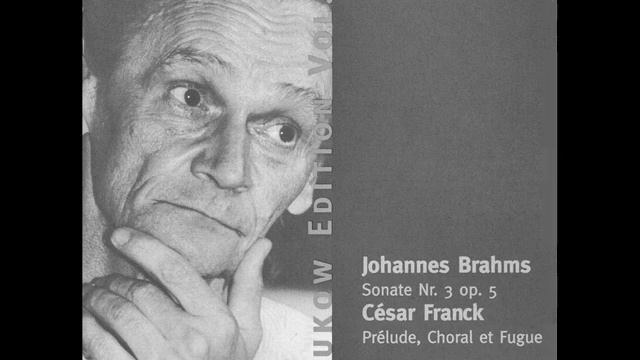 IGOR ZHUKOV Plays BRAHMS Piano Sonata No.3 Op.5 (2000)