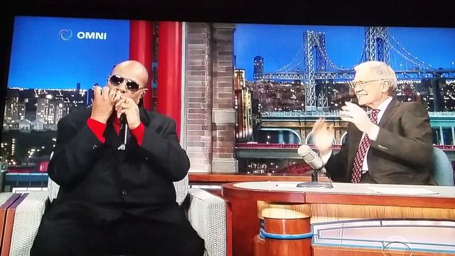 Stevie Wonder Performs Fingertips Live On David Letterman