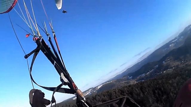 Paul Zia Et Victor En Parapente Avec Les Counailles