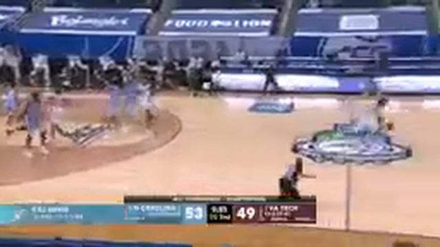 TAR HEEL SPORTS NETWORK GAME BROADCAST ACC TOURNAMENT QUARTERFINALS VS VIRGINIA TECH MARCH 11, 2021