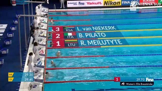 27 Giugno 2022 - Nuoto, La Pilato Con Un Oro E Un Argento... Da Applausi