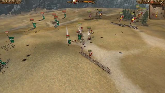 THE WRATH OF THE WAGONS - Empire Vs Wood Elves  | Total War: Warhammer 2