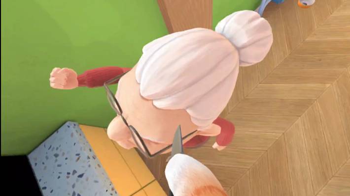 Злю бабулю в I Am Cat VR