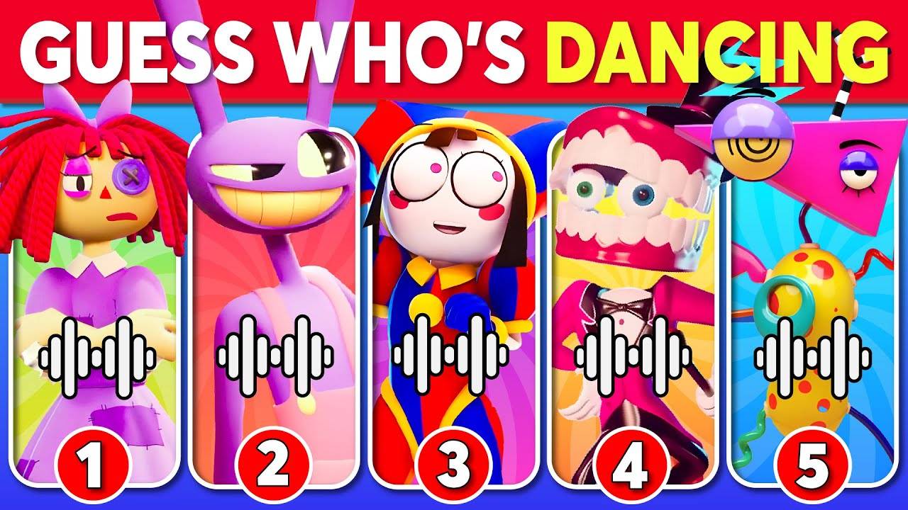 Guess Who's DANCING & Who DANCES Better_ 💃🎶 The Amazing Digital Circus Edition 🎪 Pomni, Jax, Cain